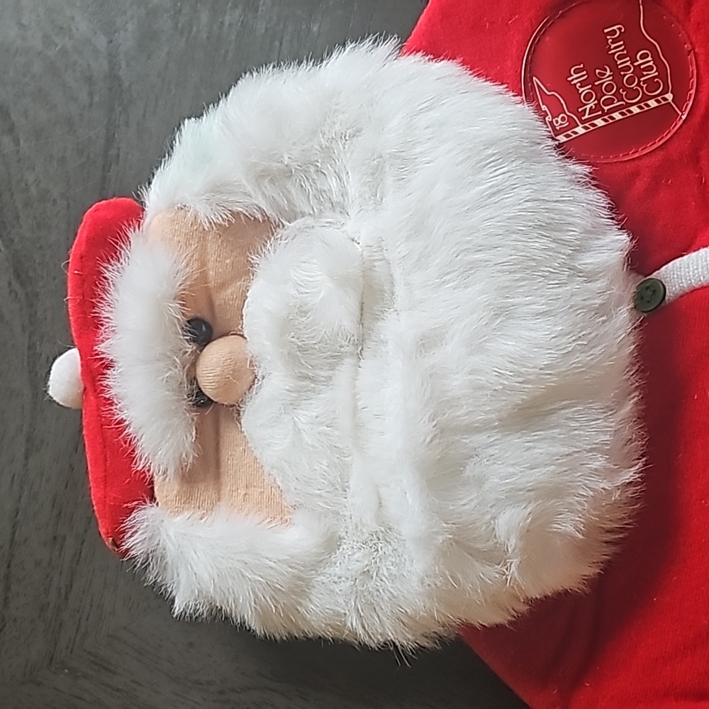 Golf Santa Stocking - Picture 2 of 6